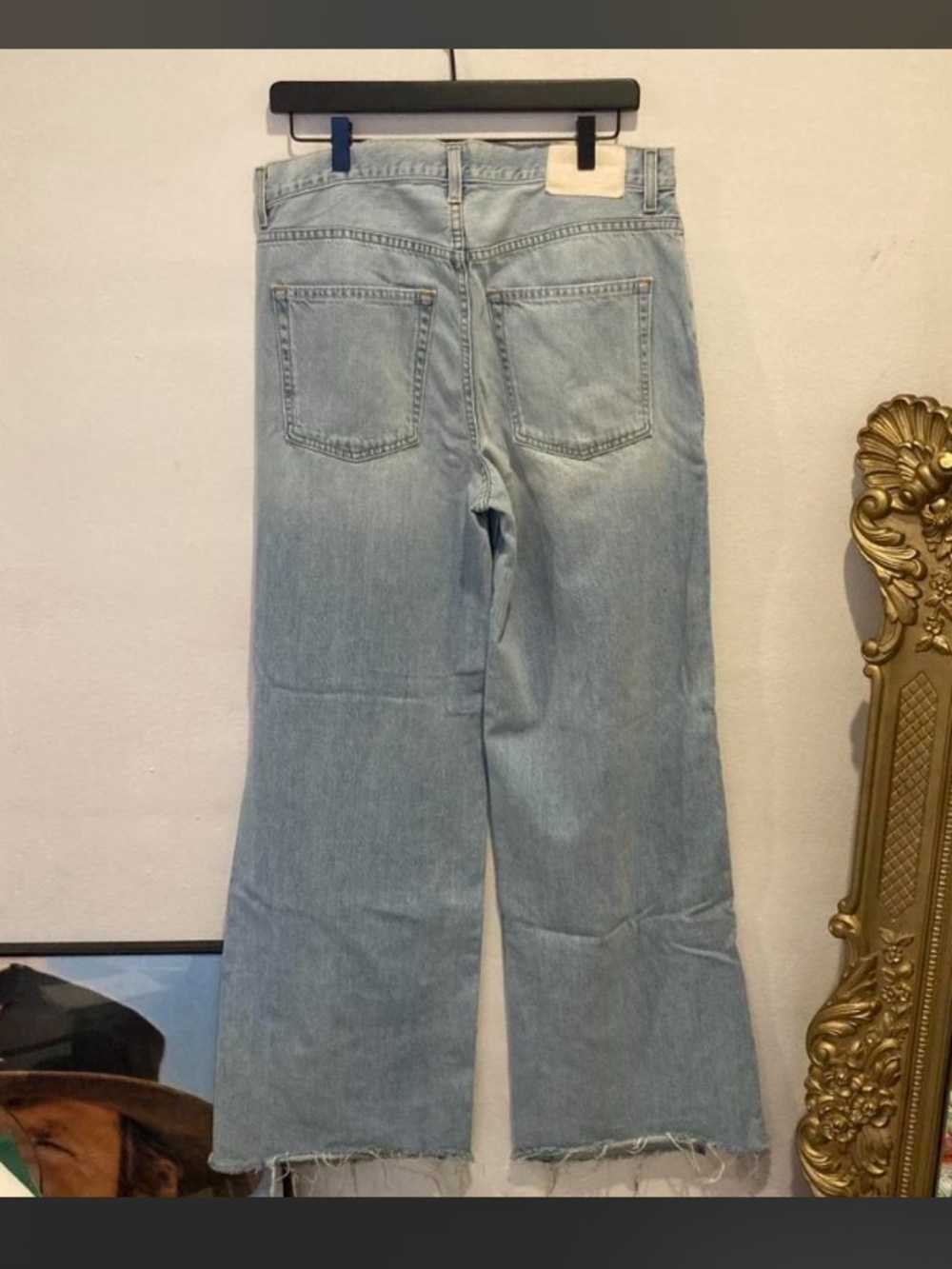 GRLFRND Light Wash Straight Leg Jeans - Classic Denim